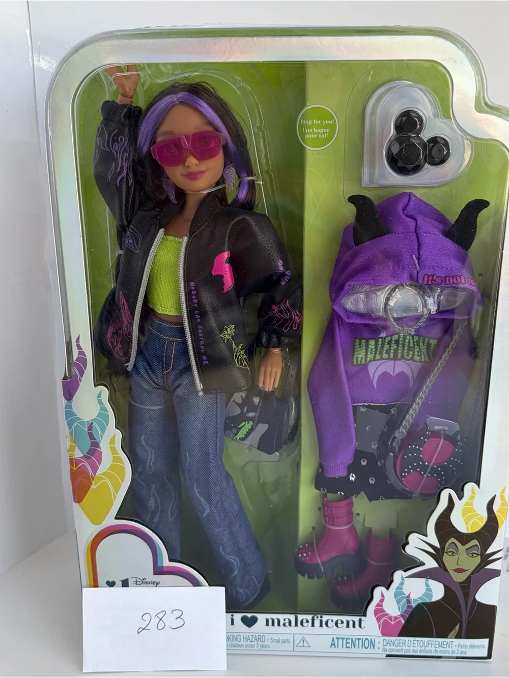 Disney ILY 4EVER I Love Maleficent Doll JAKKS Pacific Fashion Doll New Sealed